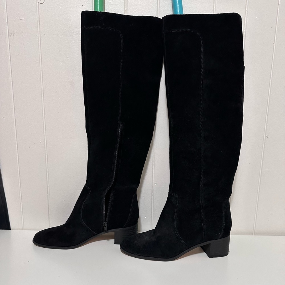 Black Corso Como over the knee boots